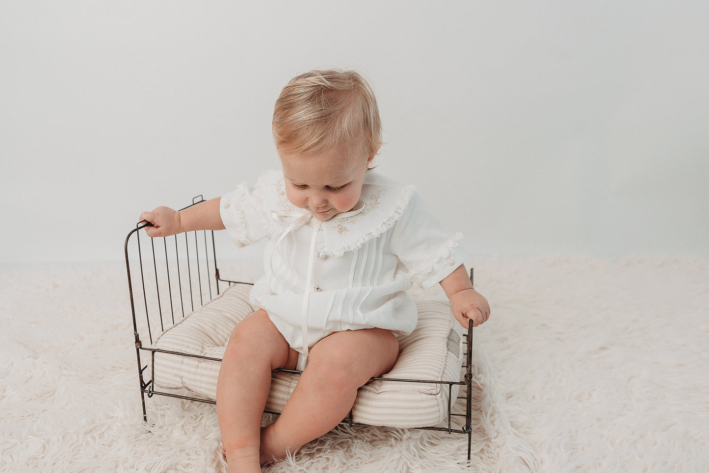 kids heirloom bubble outfit