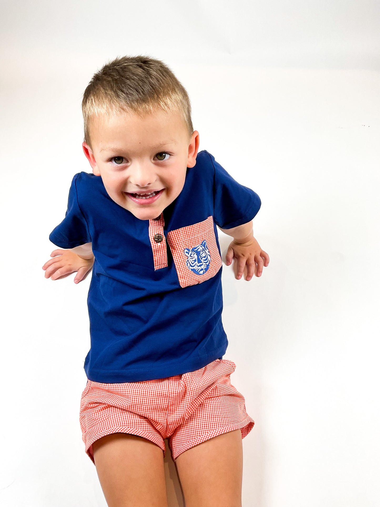 Boy's Auburn Tigers Short Set
