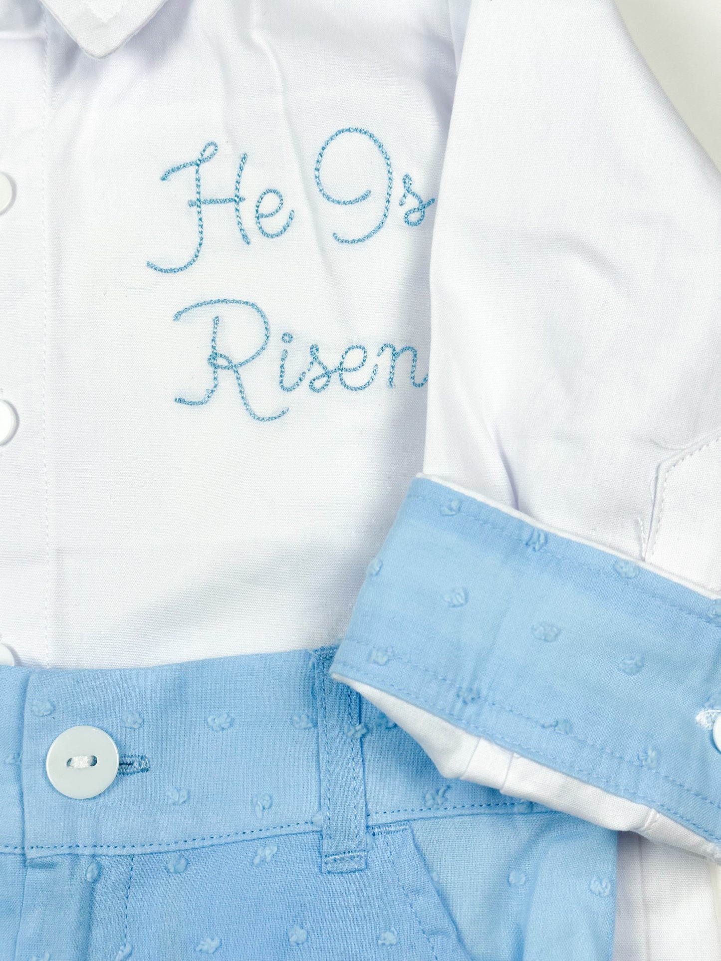 He Is Risen Boy’s Short Set