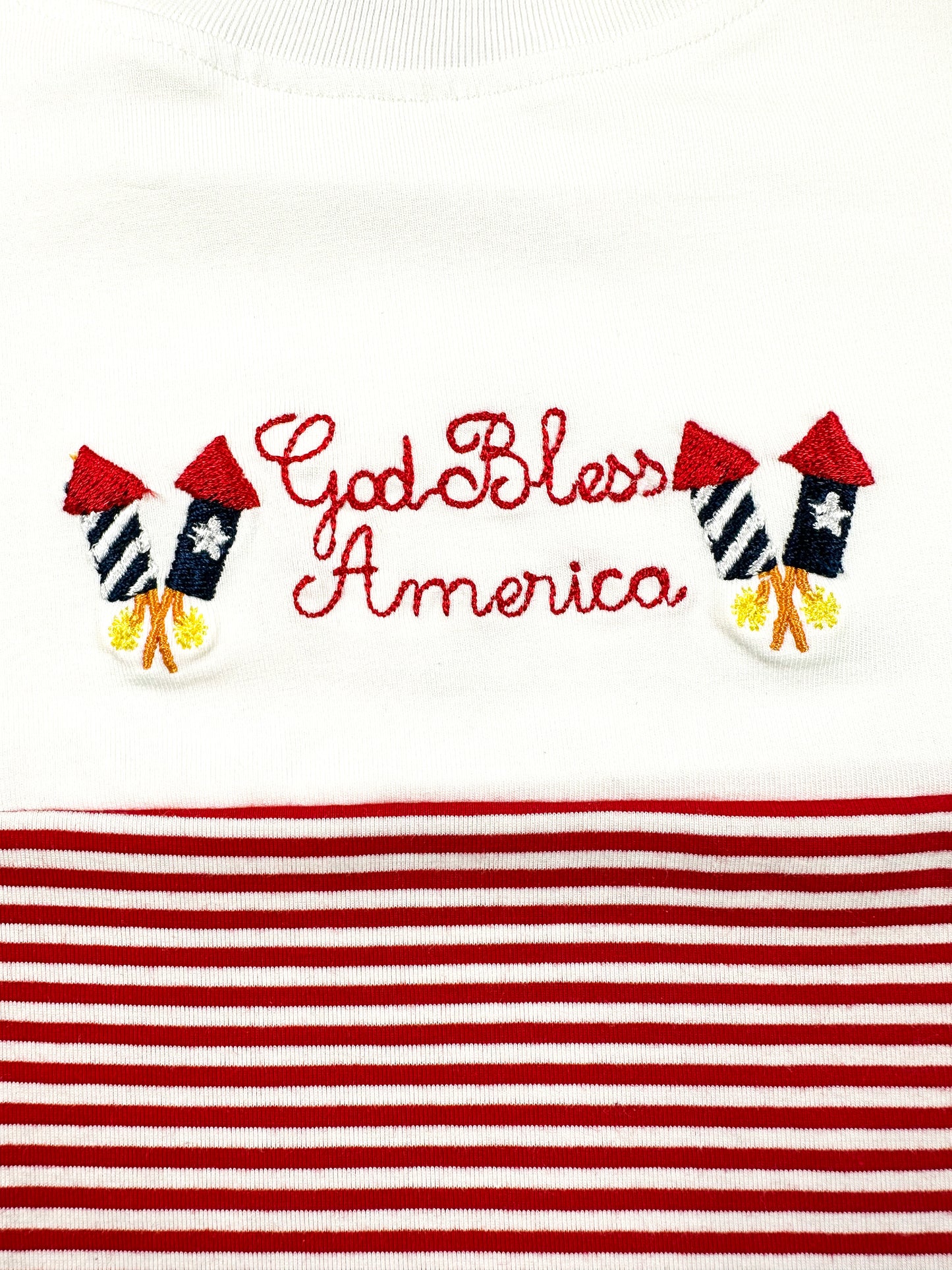 God Bless America Boy’s Short Set