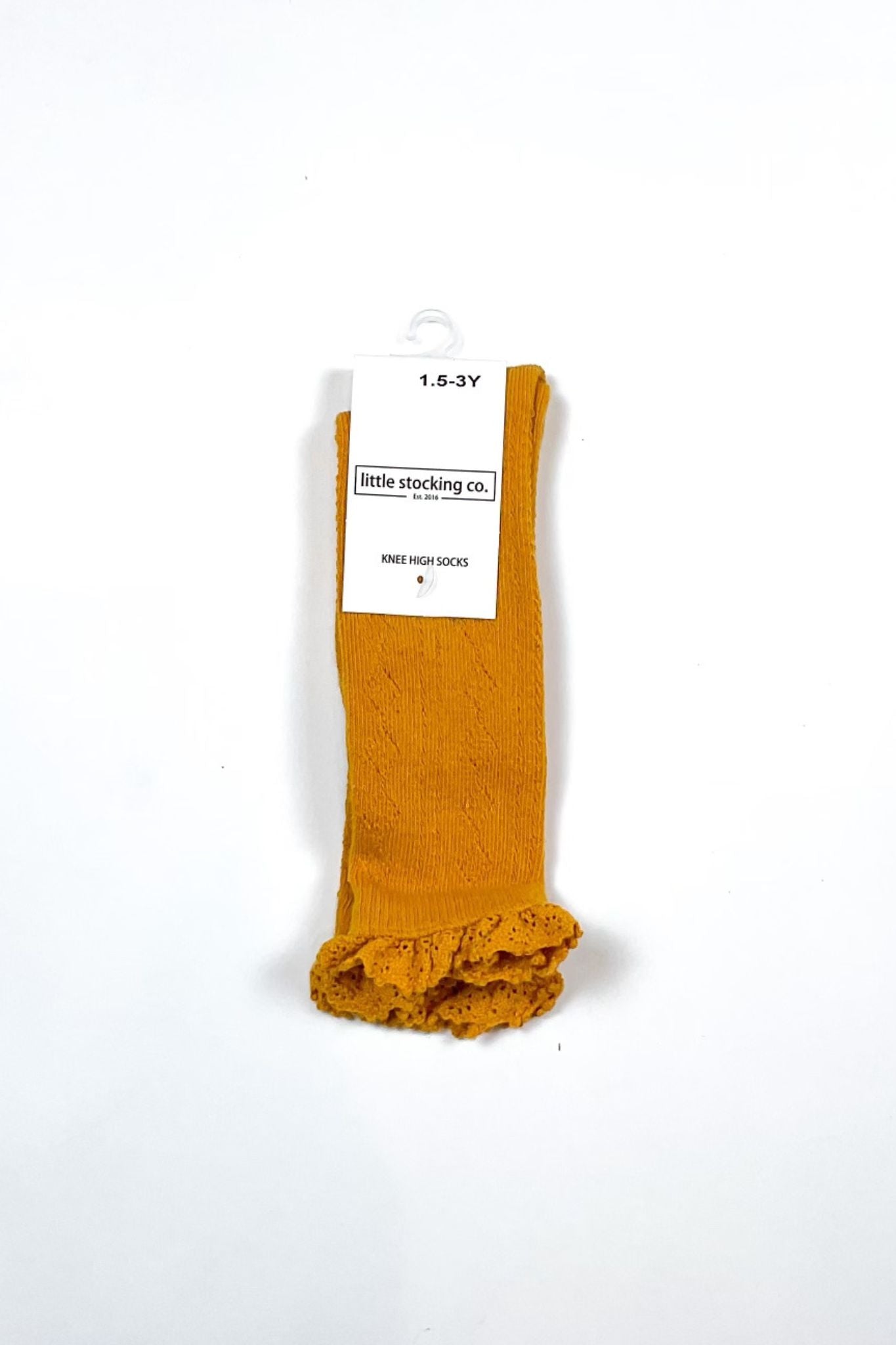 Little Stocking Co. Fancy Lace Top Knee High Socks