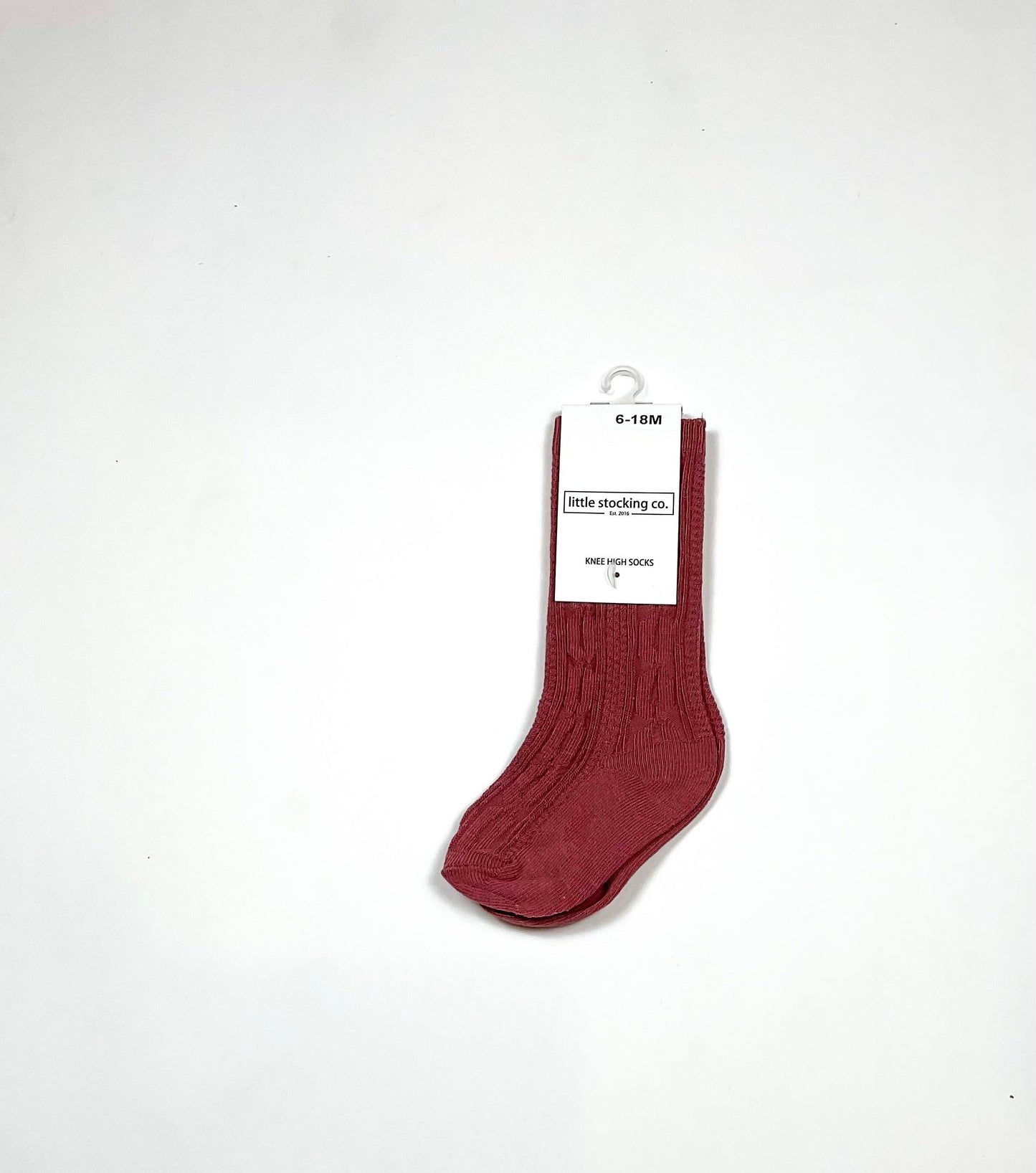 Little Stocking Co. Cable Knit Knee High Socks