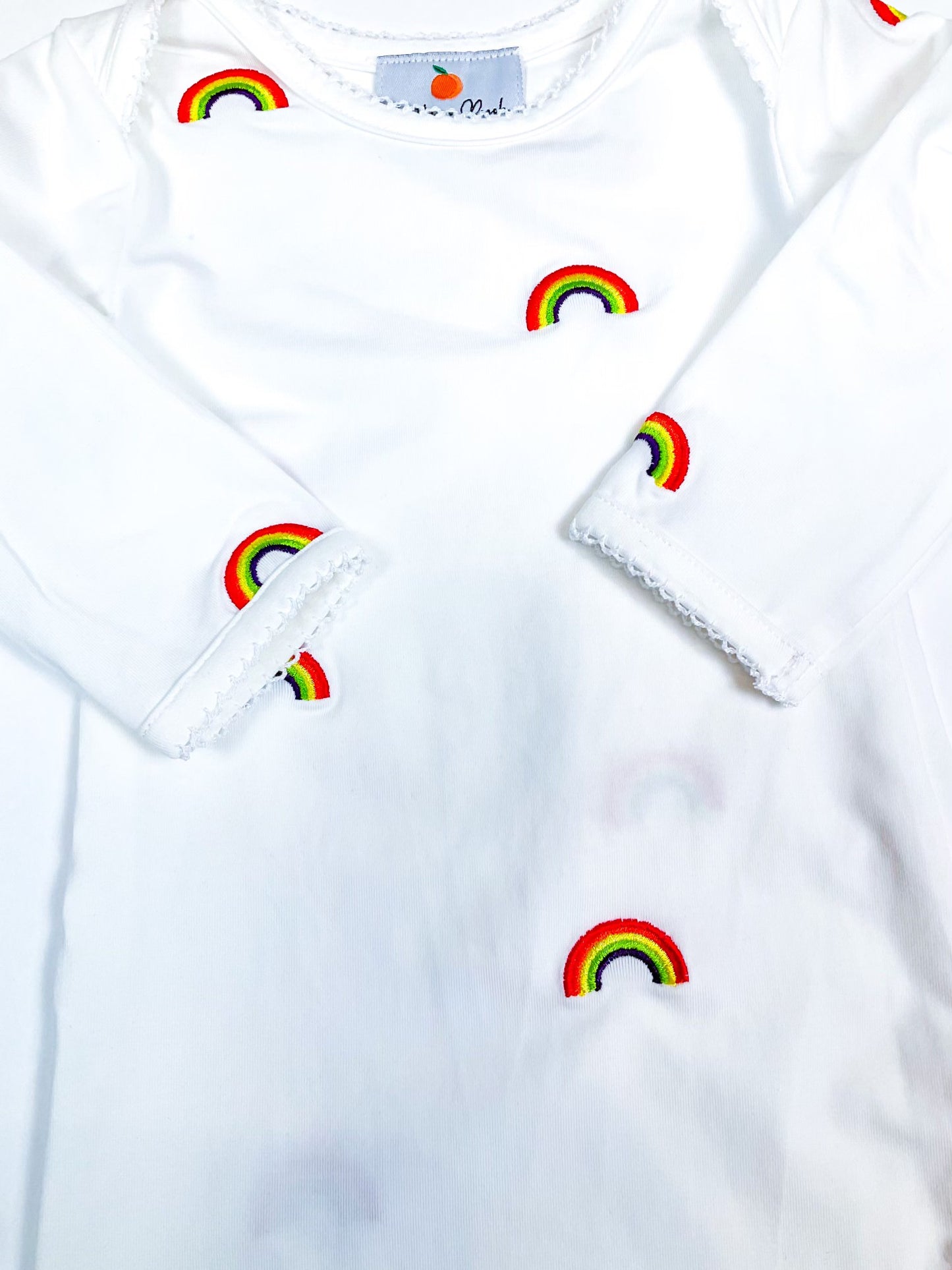 Pima Cotton Rainbow Gown