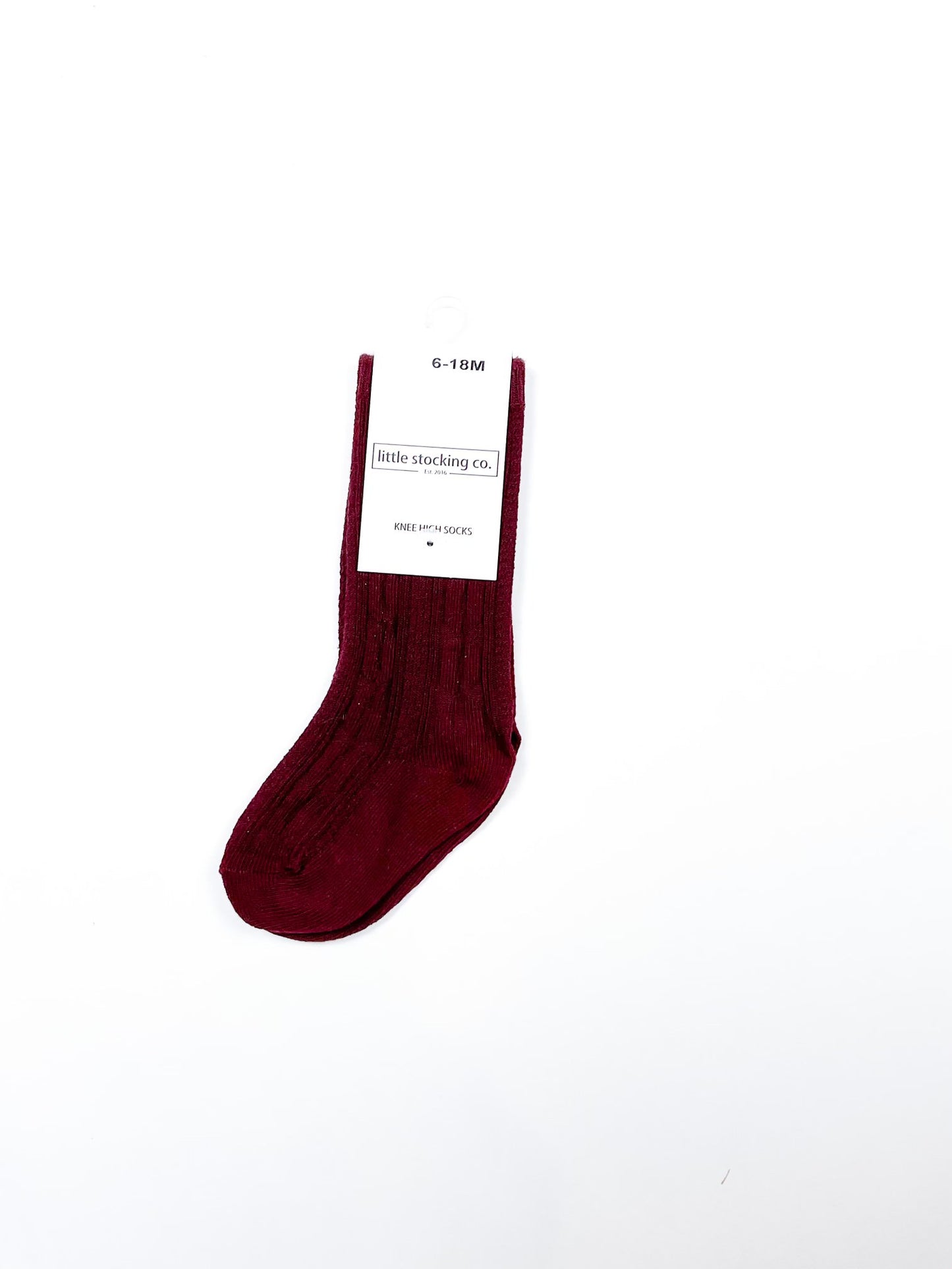 Little Stocking Co. Cable Knit Knee High Socks