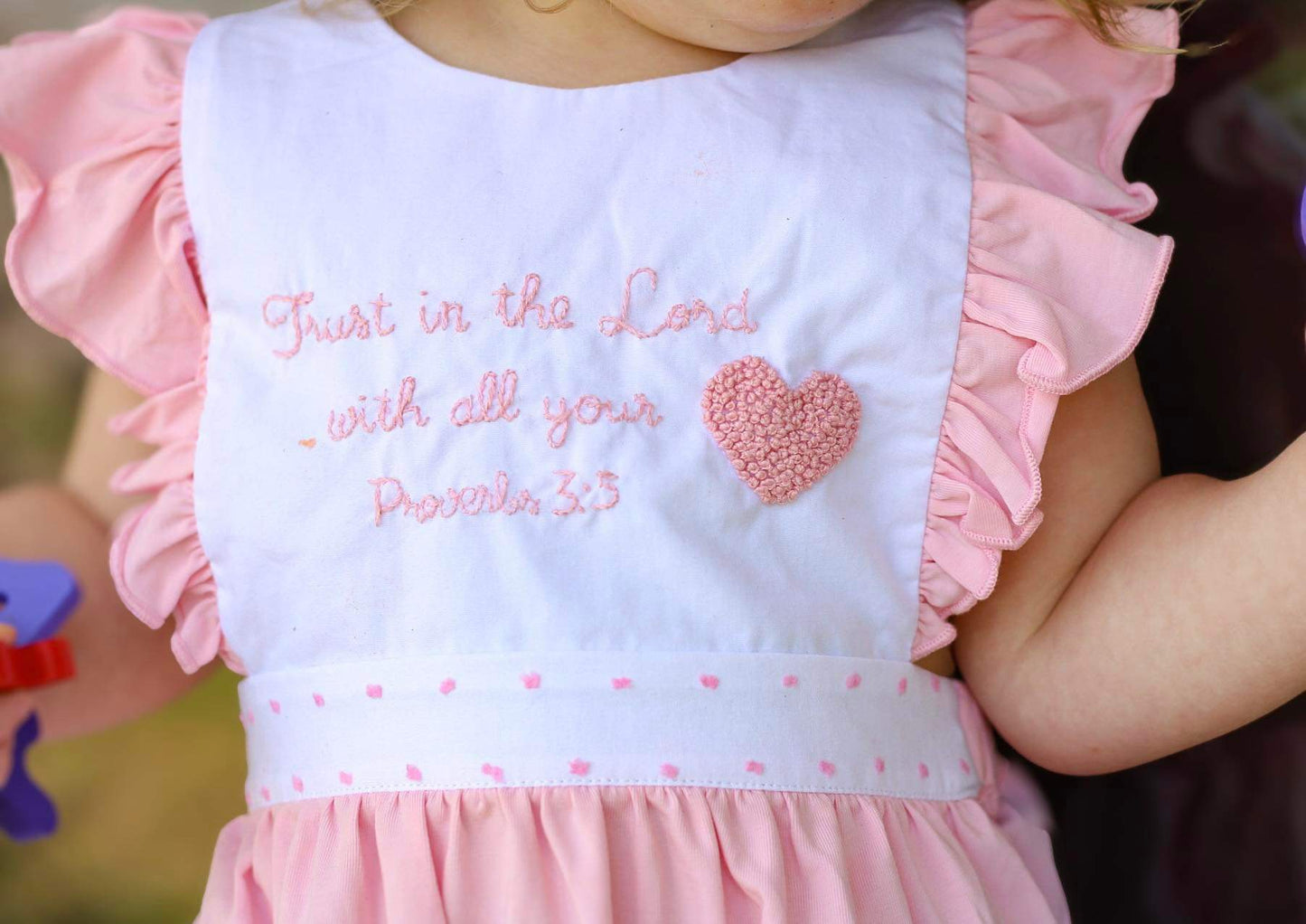 Girl’s Trust in the Lord with all your Heart Bubble