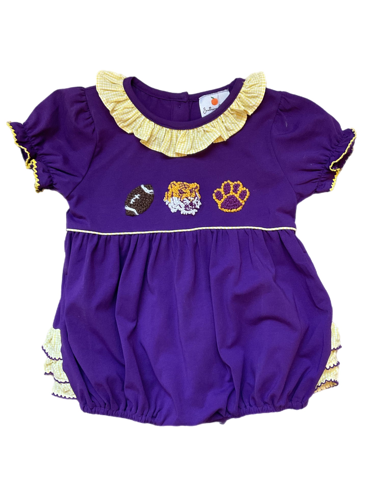 Girl’s LSU French Knot Bubble