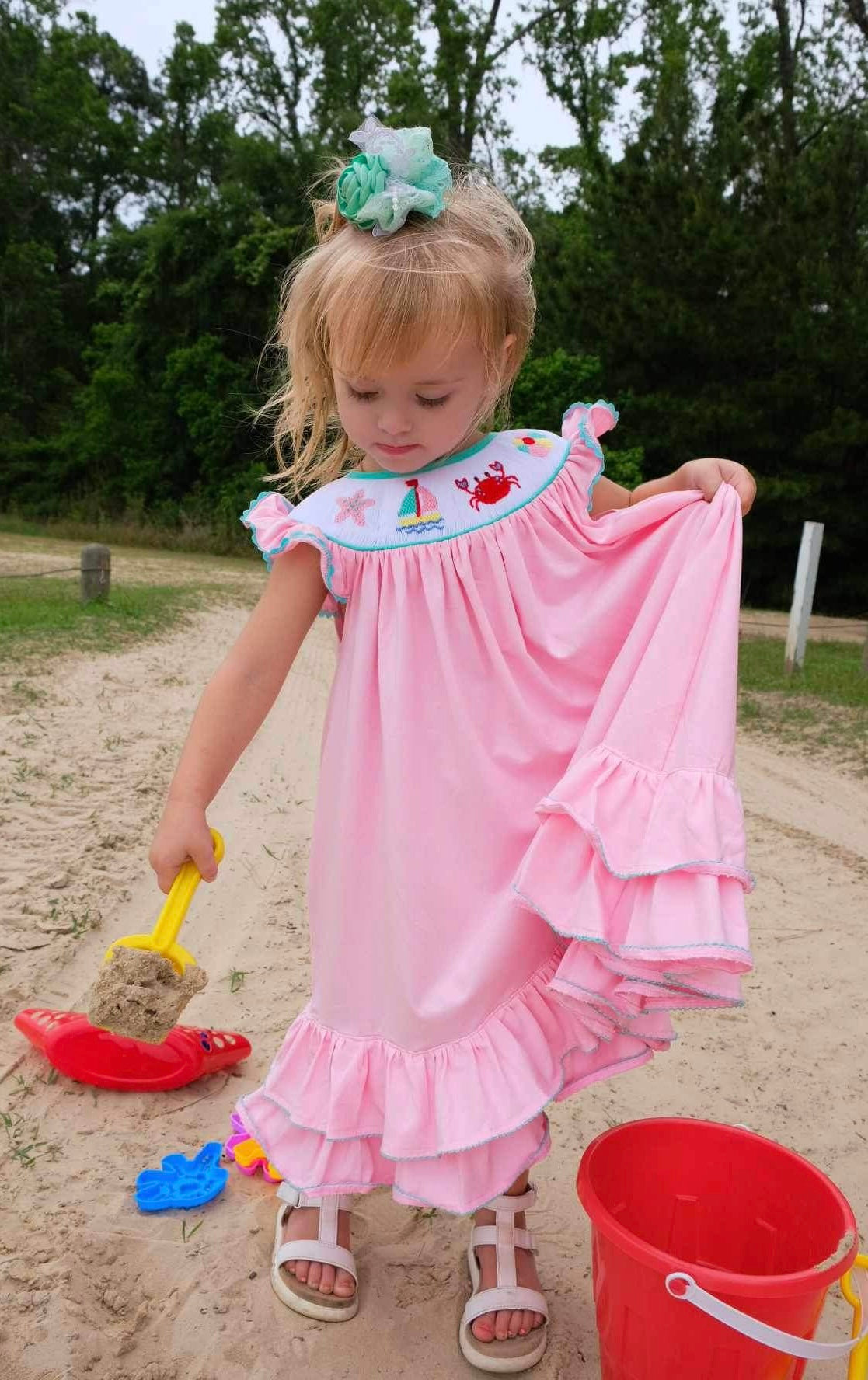 Girl’s Beach Dress