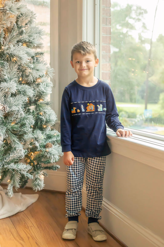 Boy’s Nativity Jogger Set