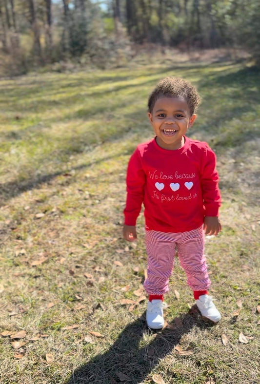 Boy’s Valentine’s Day Jogger