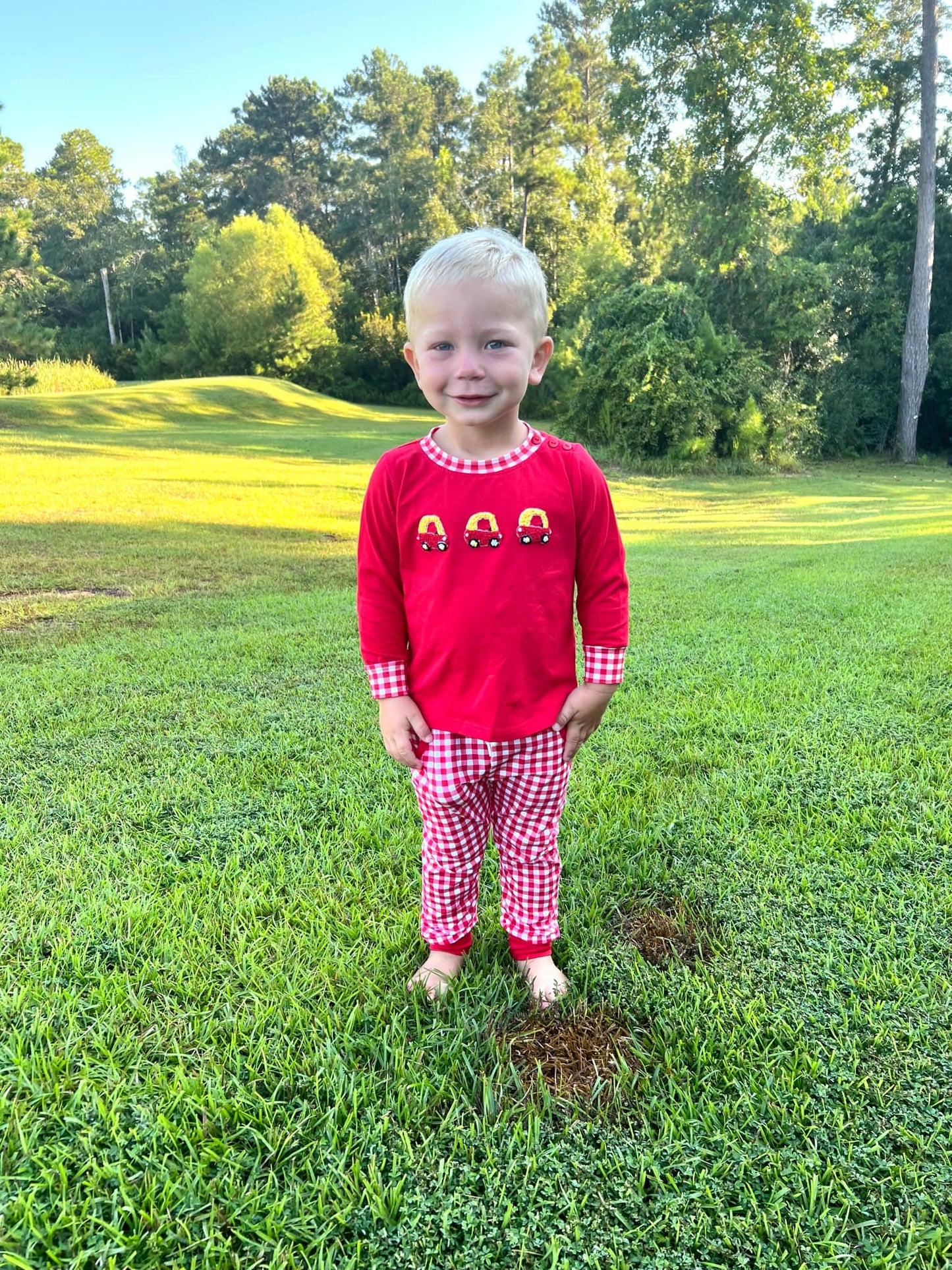 French Knot Cozy Coupe Jogger Set