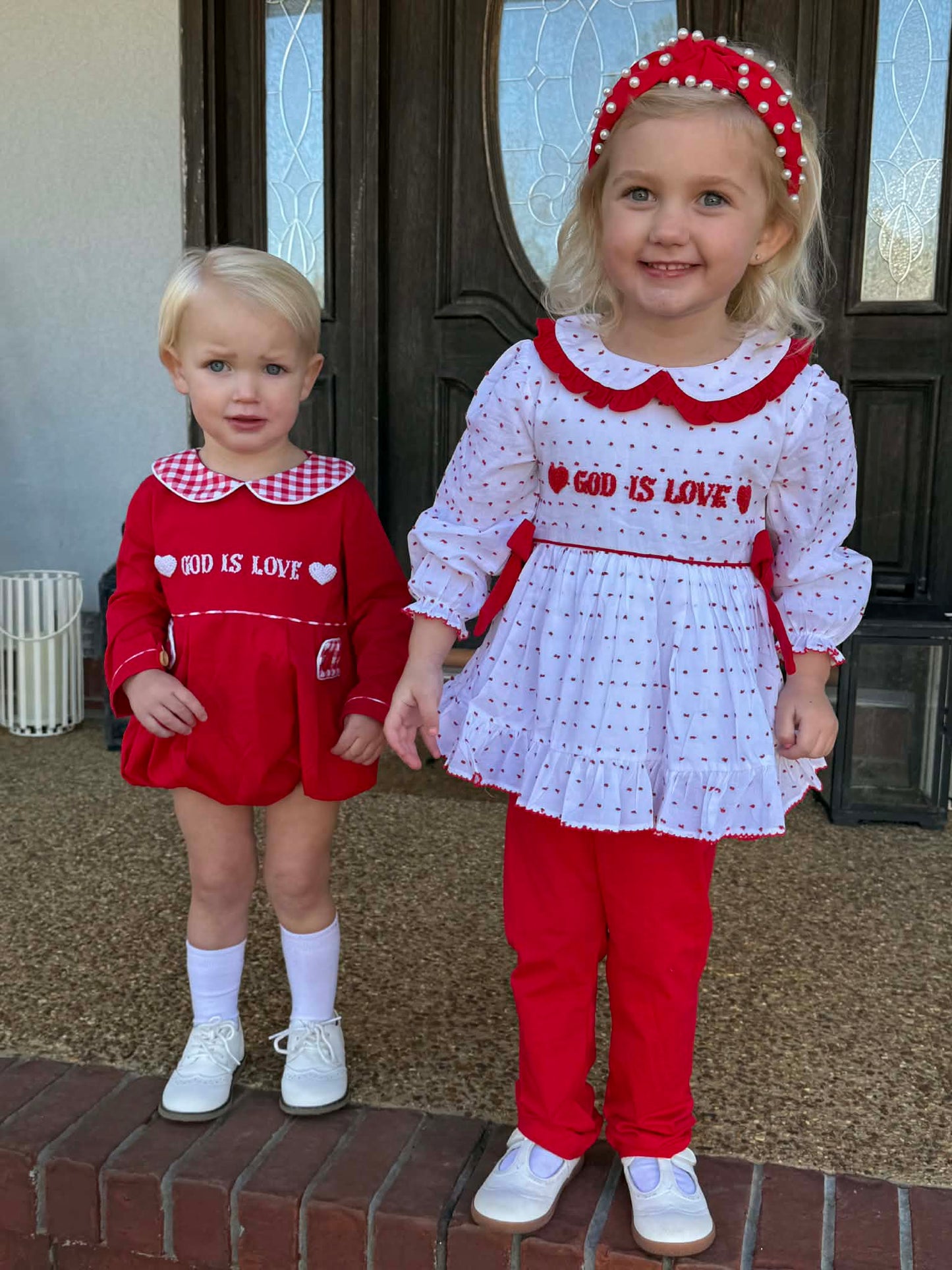 Girl’s God Is Love Legging Set