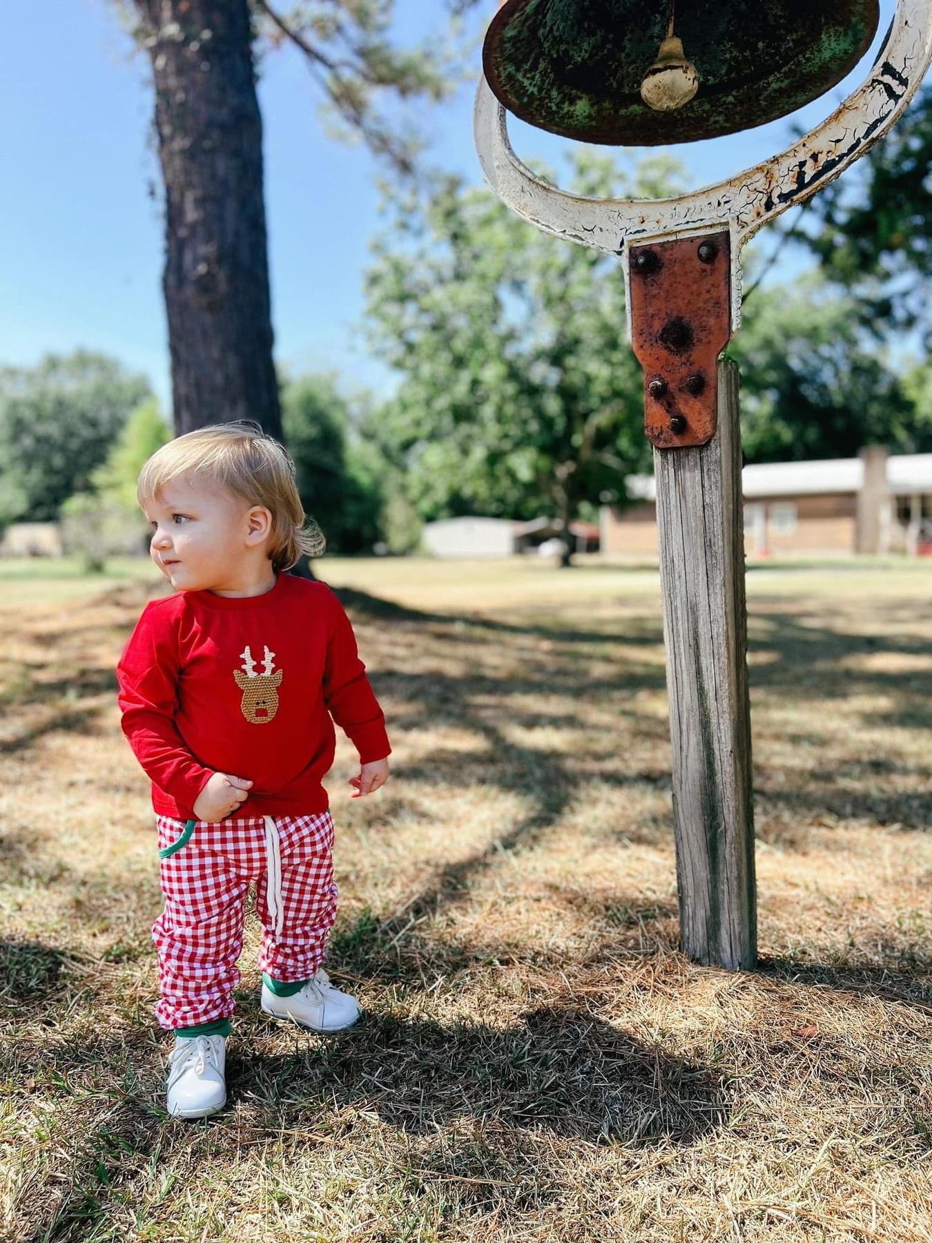 Boy’s Reindeer Jogger Set