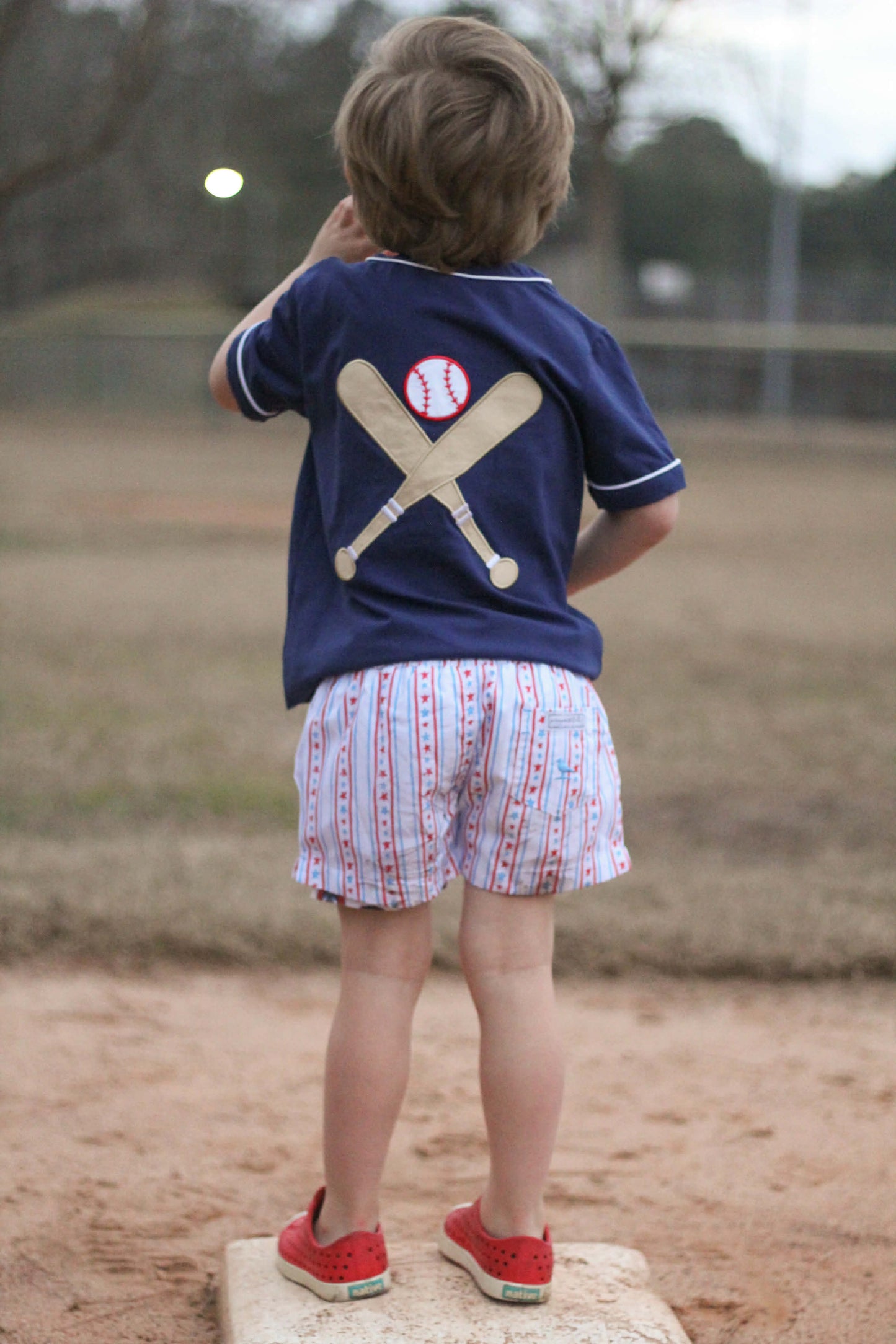 Navy Knit Jersey (Shorts not included)