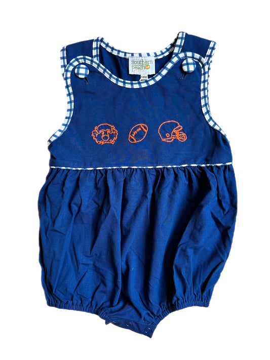 Embroidered Tiger Football Bubble