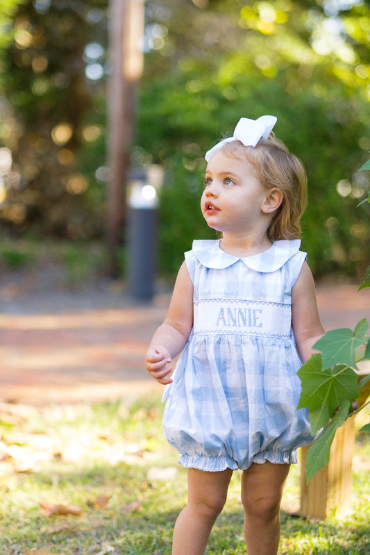 Girl’s Smocked Bubble (will say He is Risen, can not be customized)