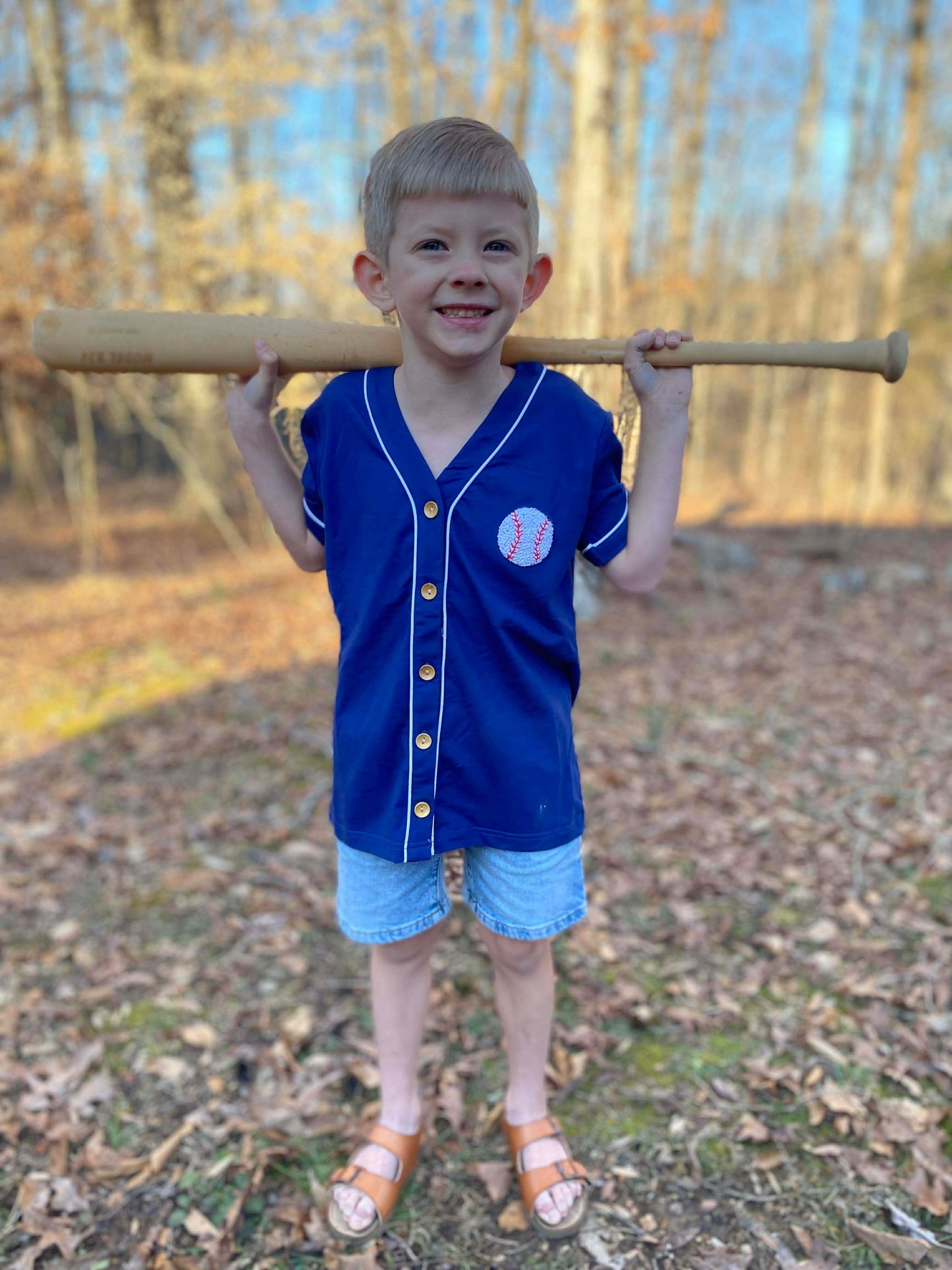 Navy Knit Jersey (Shorts not included)