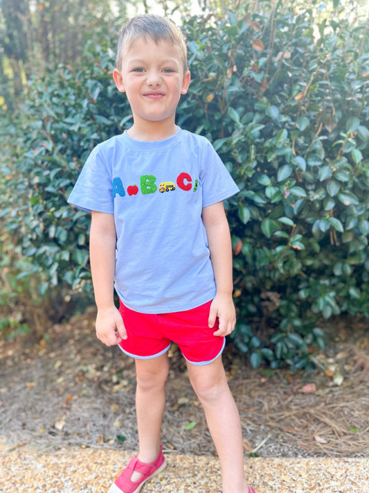 Boy’s Back To School Short Set