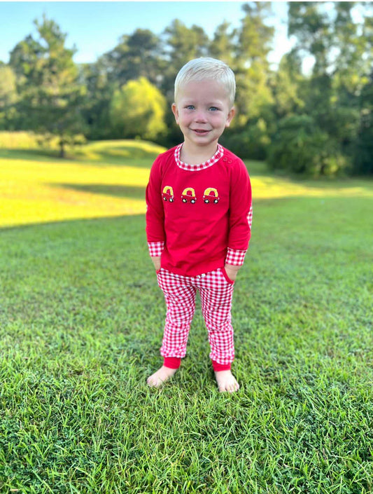 French Knot Cozy Coupe Jogger Set