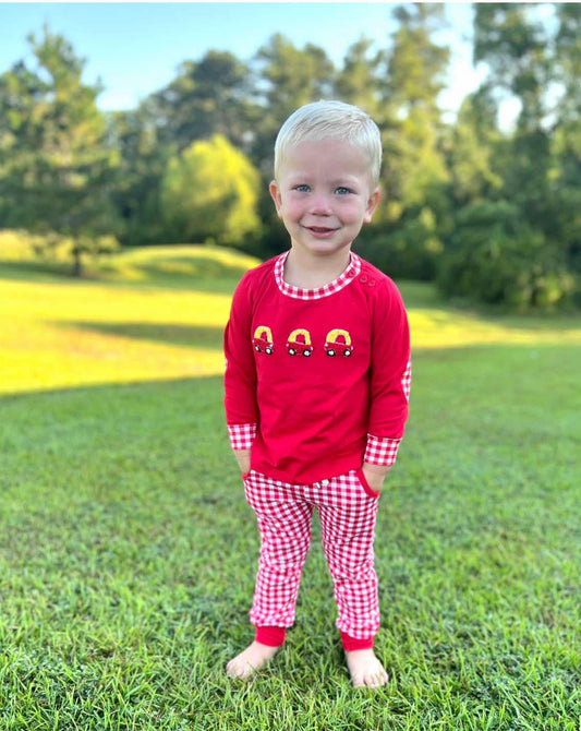 French Knot Cozy Coupe Jogger Set