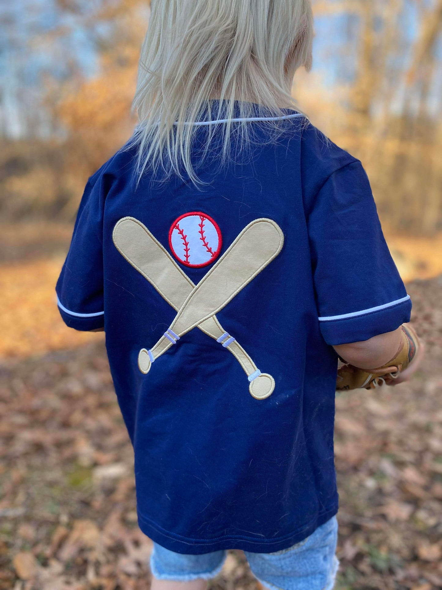 Navy Knit Jersey (Shorts not included)