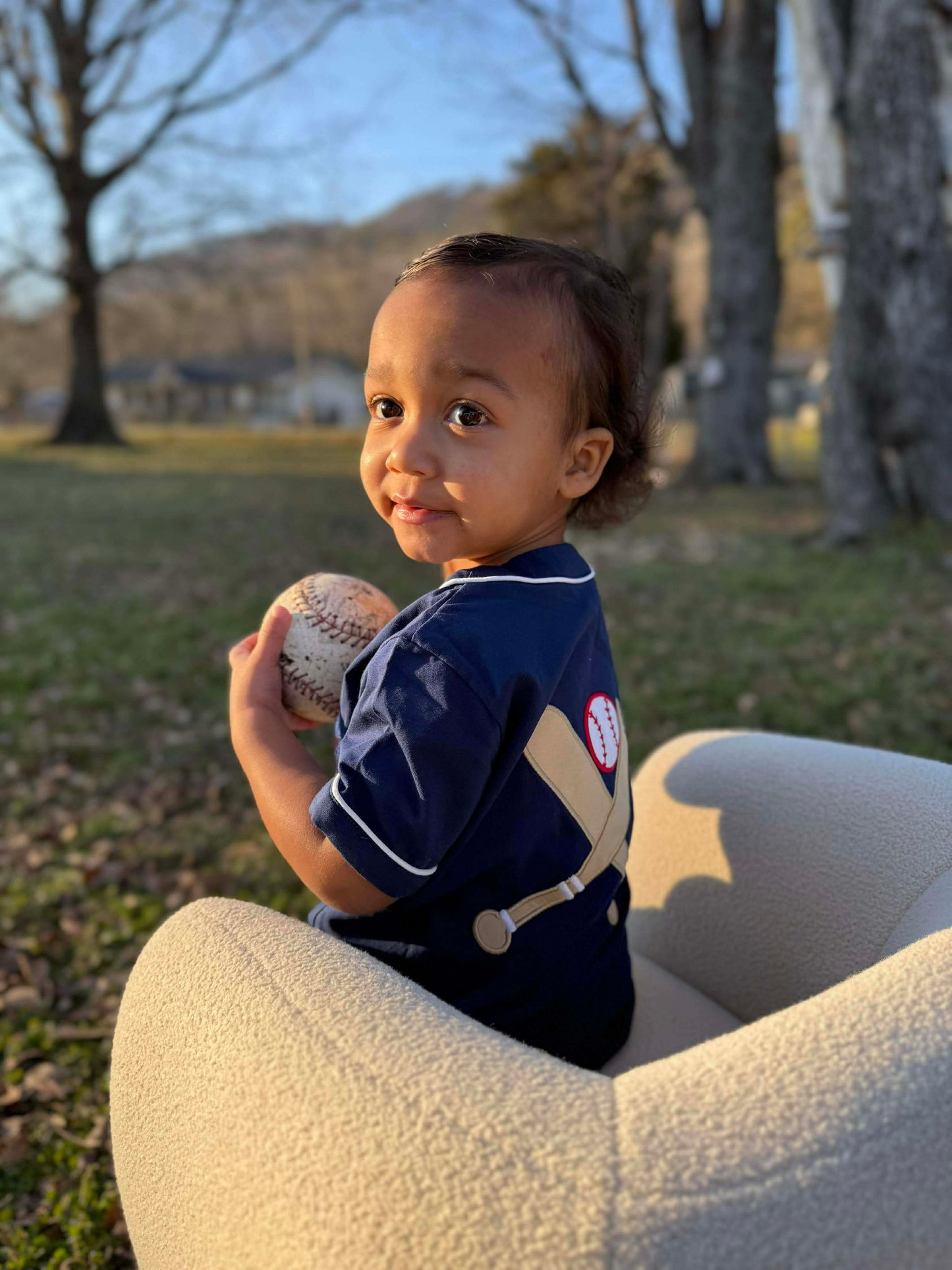 Navy Knit Jersey (Shorts not included)