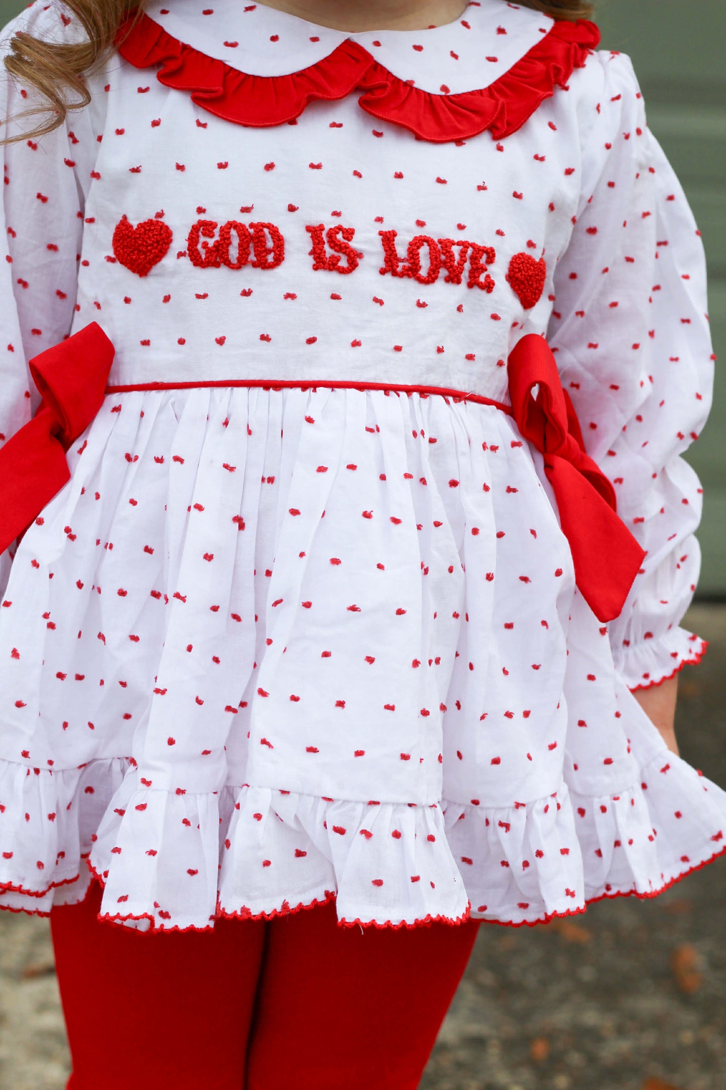 Girl’s God Is Love Legging Set