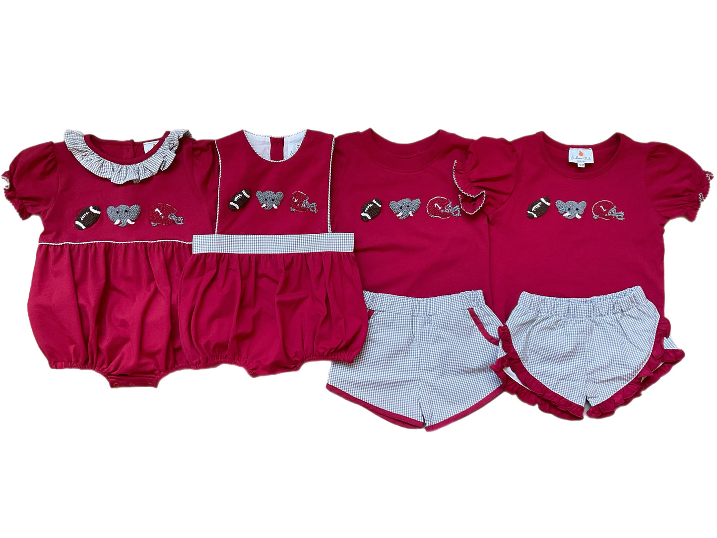 Girl’s Alabama French Knot Short Set