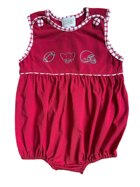 Embroidered Elephant Football Bubble