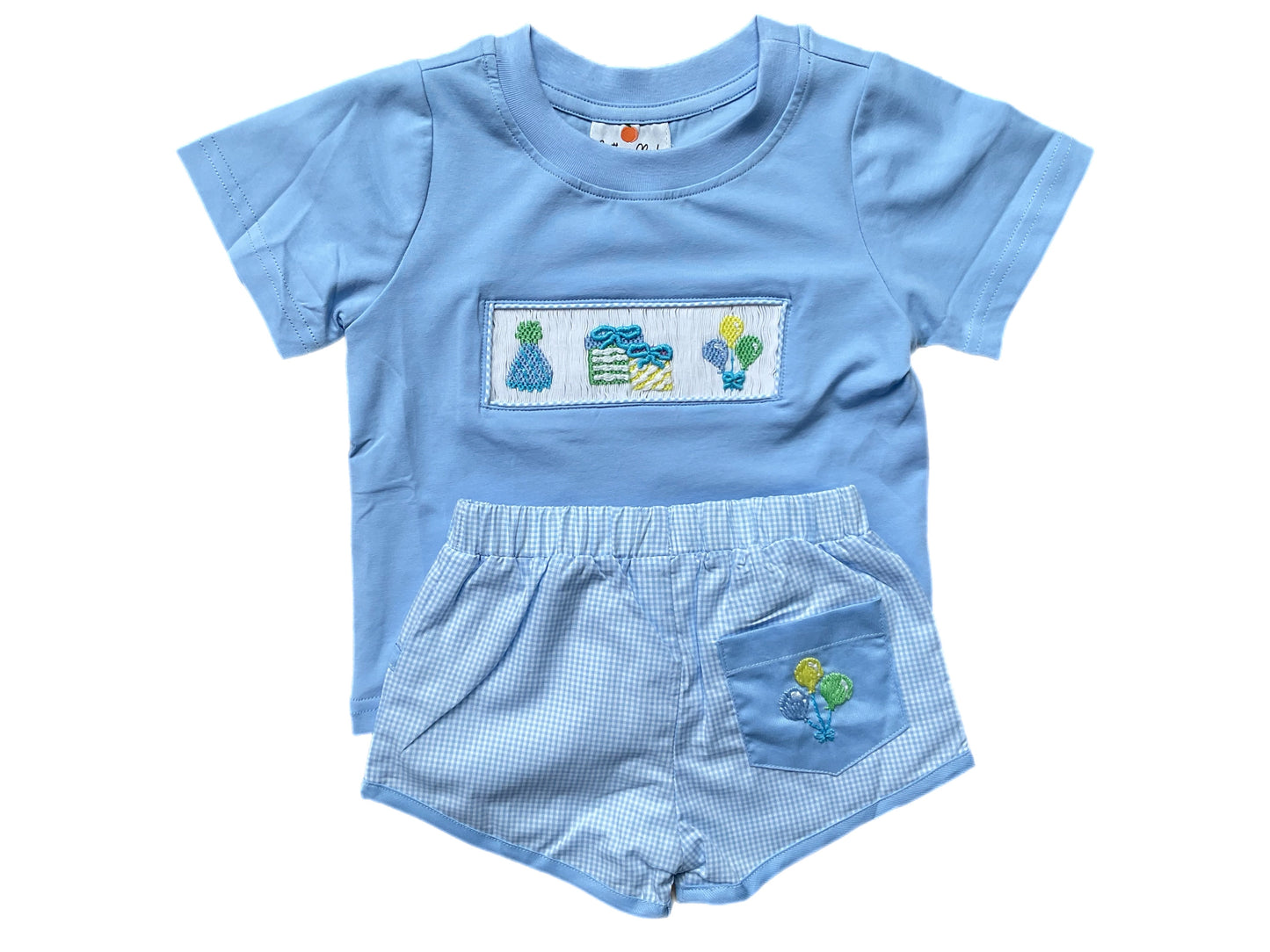 smocked birthday outfit for boys