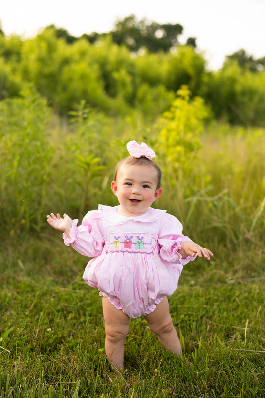Smocked Birthday Gifts Bubble