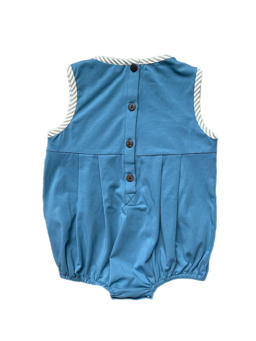 Smock Bib Boy Bubble