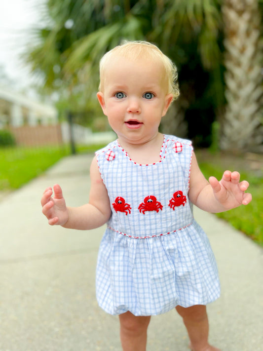 French Knot Crab Boys Bubble