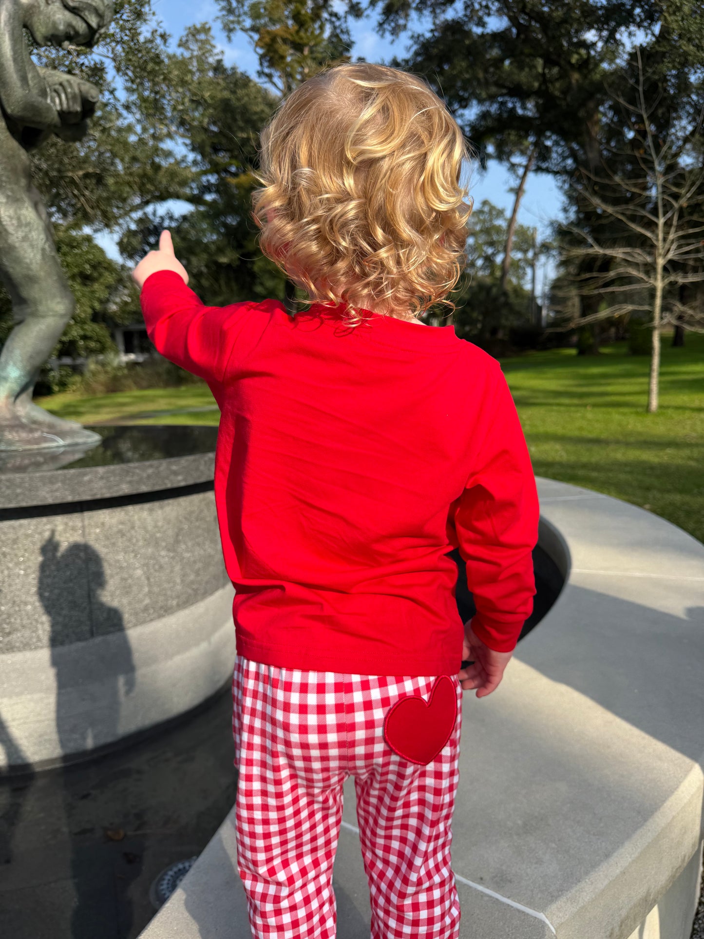 Boy’s God Is Love Jogger Set