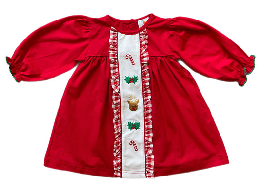 Girl’s Reindeer Dress