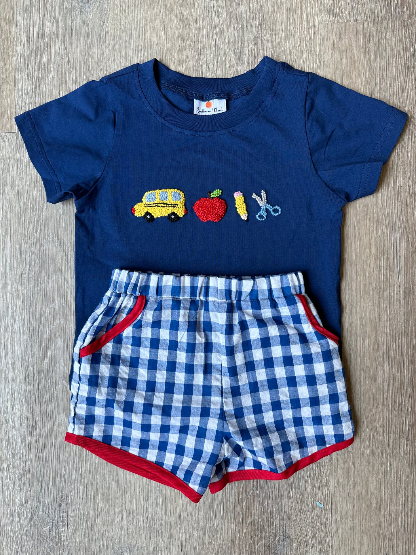 Back to School Boy’s Short Set