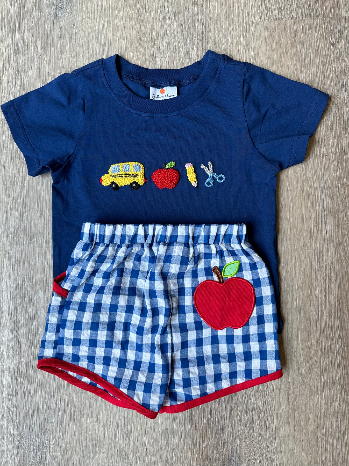 Back to School Boy’s Short Set
