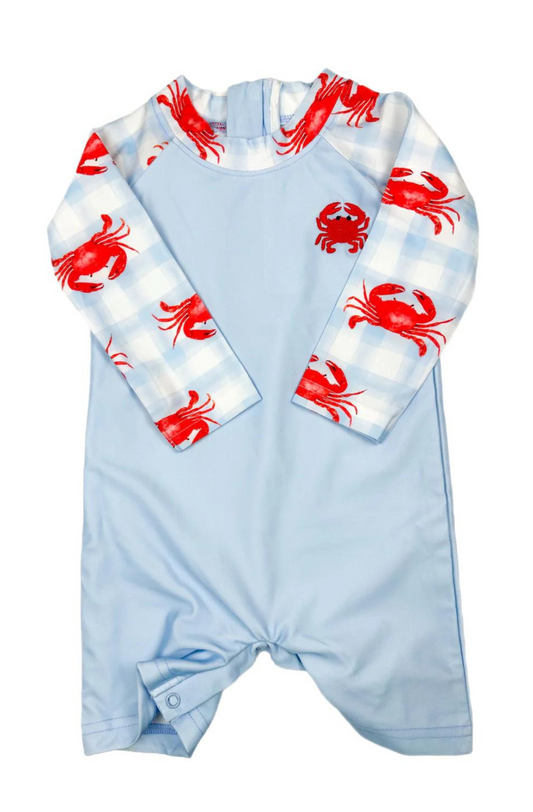 Boy’s One-Piece Crab Rashguard