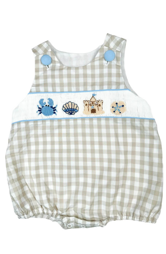 Boy’s Smocked Beach Bubble