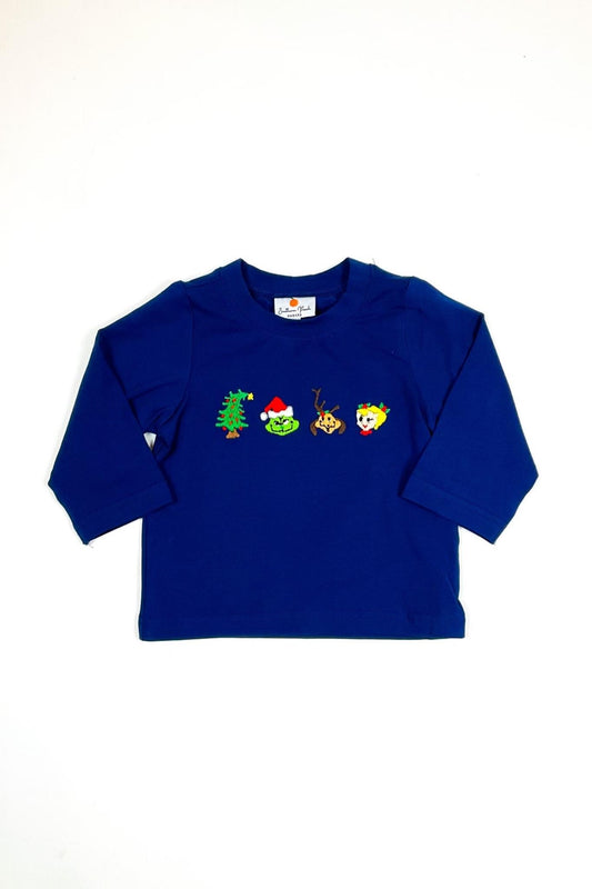 Boy's How the Grinch Stole Christmas Long Sleeve Shirt