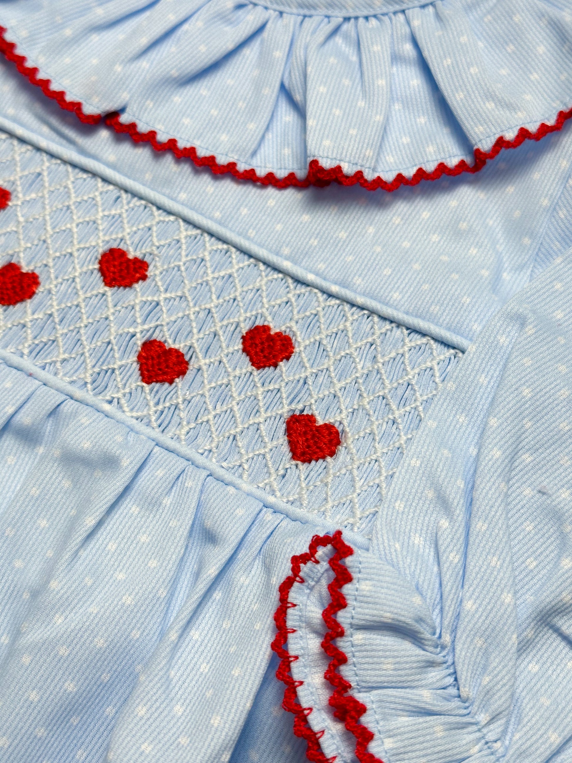 Girl's Valentine Dress – Southern Peach Smocks, LLC Girl's Valentine Dress – Southern Peach Smocks, LLC