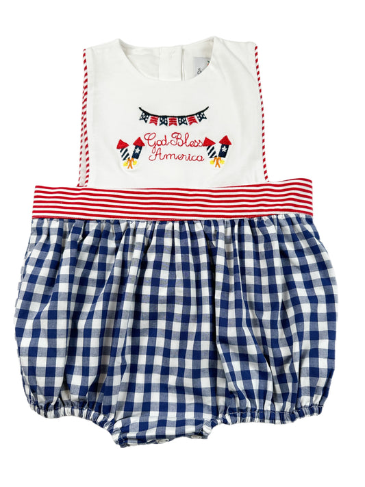 God Bless America Boy’s Bubble