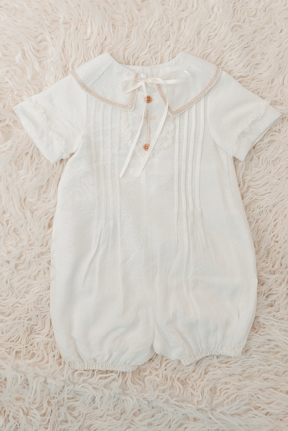 boys heirloom outfit romper