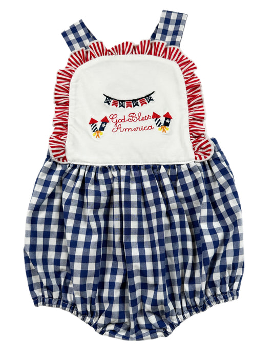 God Bless America Girl’s Bubble