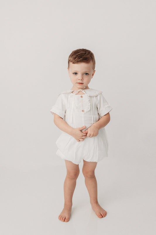 boys heirloom romper