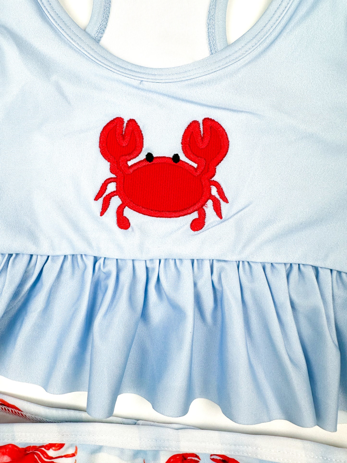 crabs Girl’s Two-Piece Swimsuit