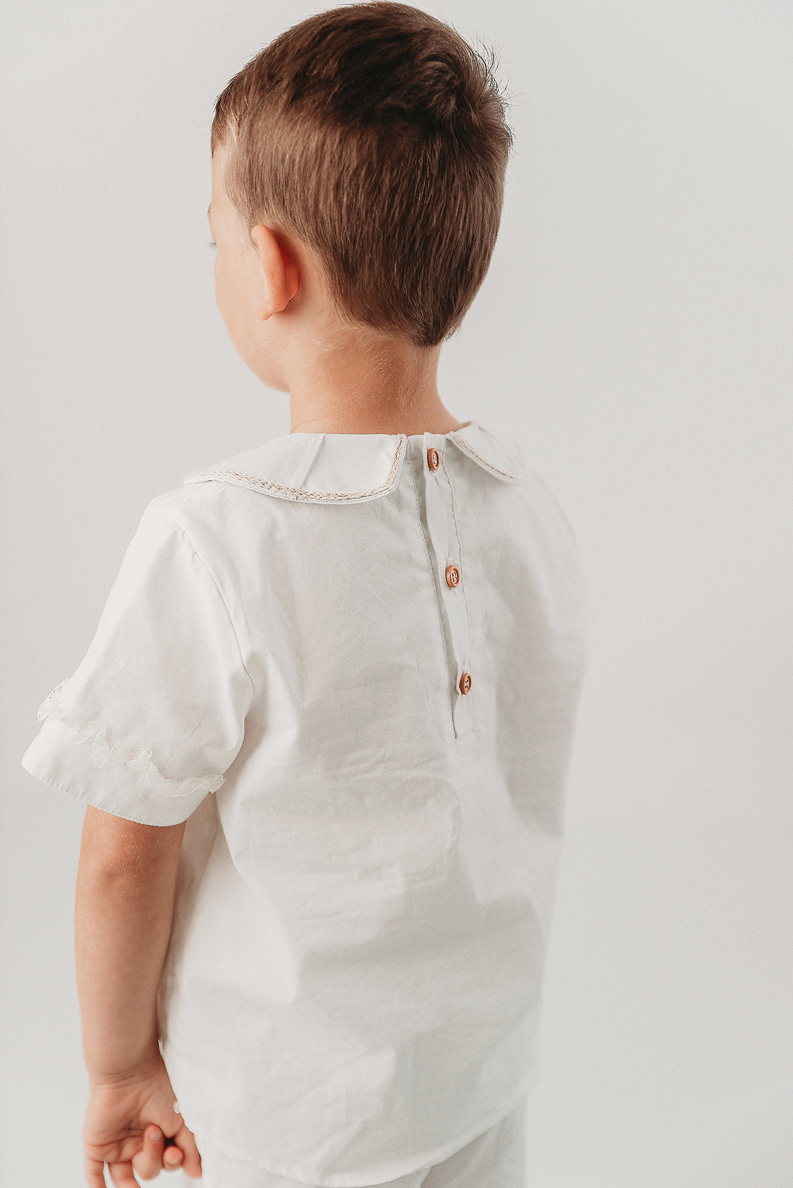 heirloom short set outfit for toddler boys