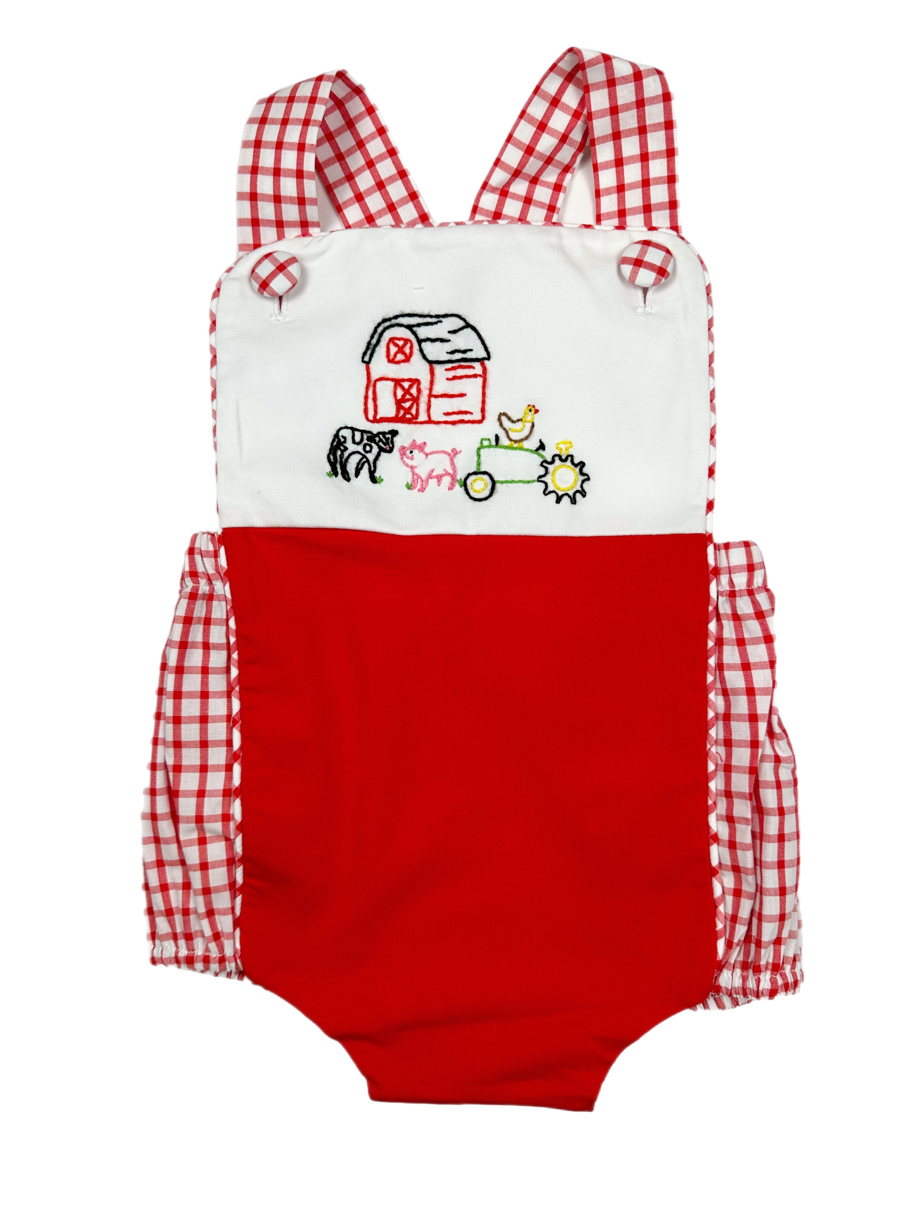Mountain Meadow Boys Bubble Romper-Wheat main image 1
