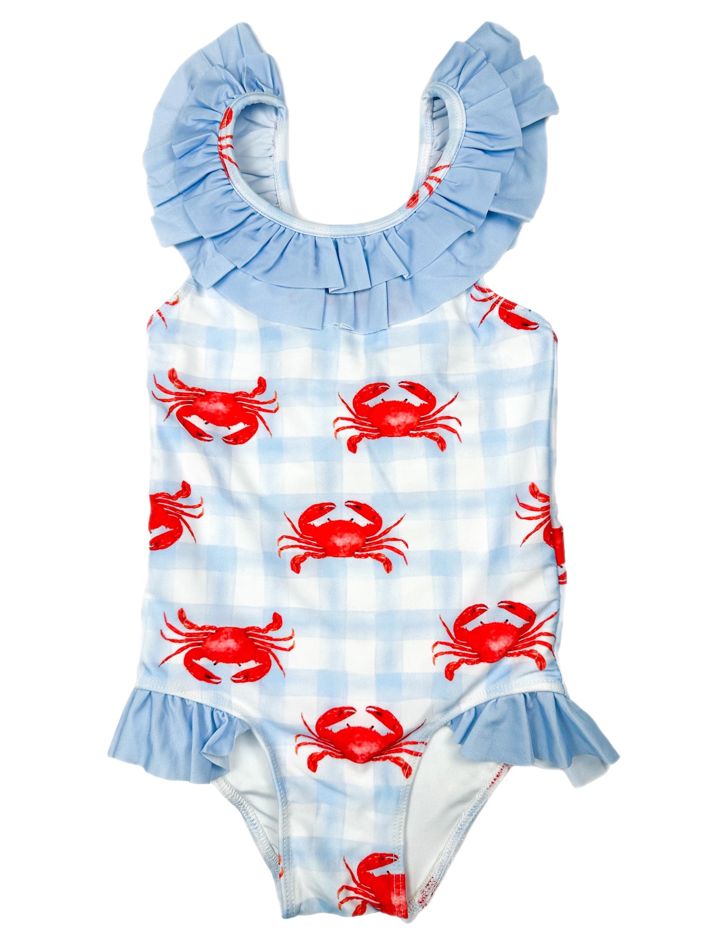 swimsuits with crabs
