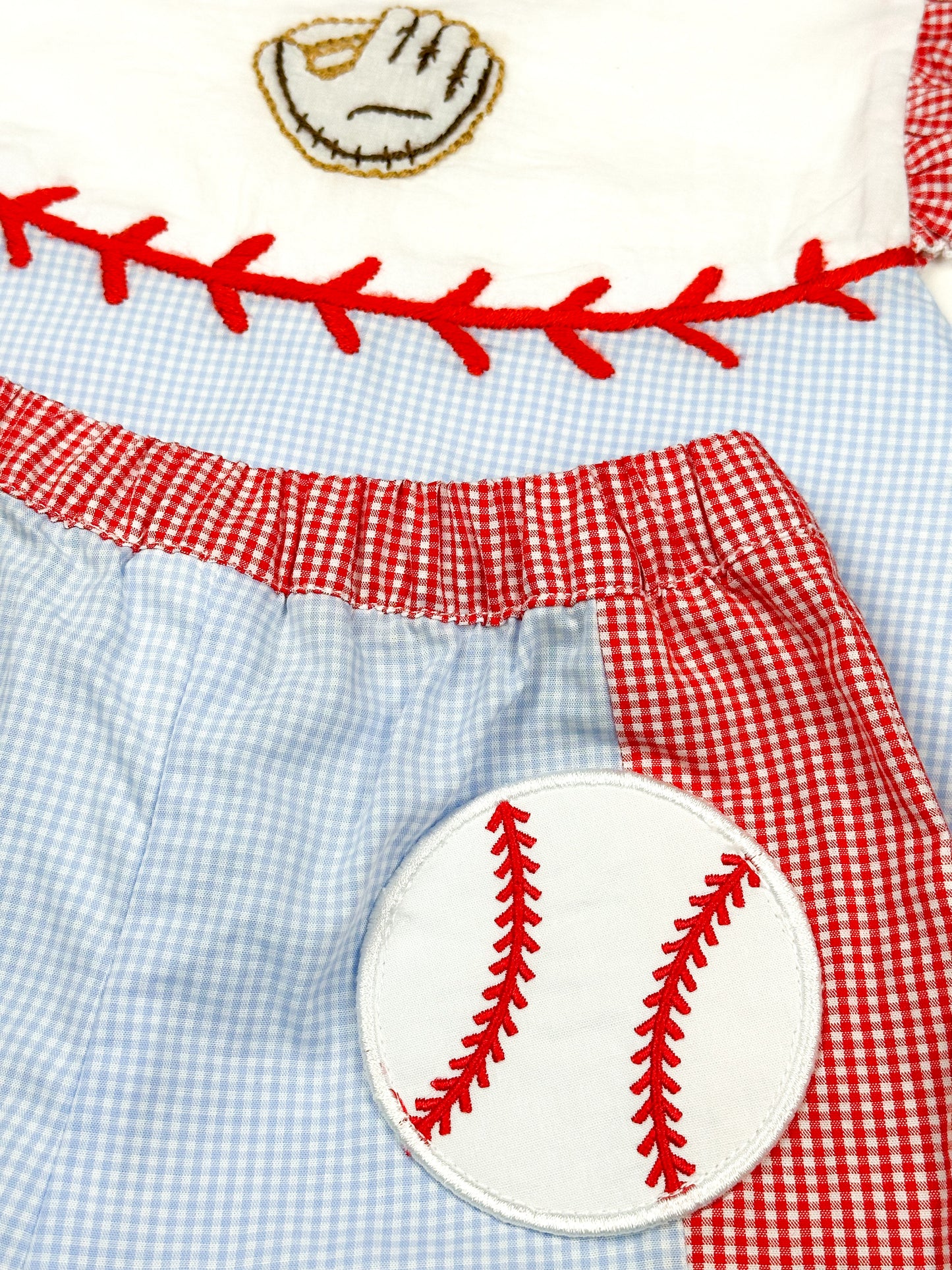 Girl’s Baseball Short Set