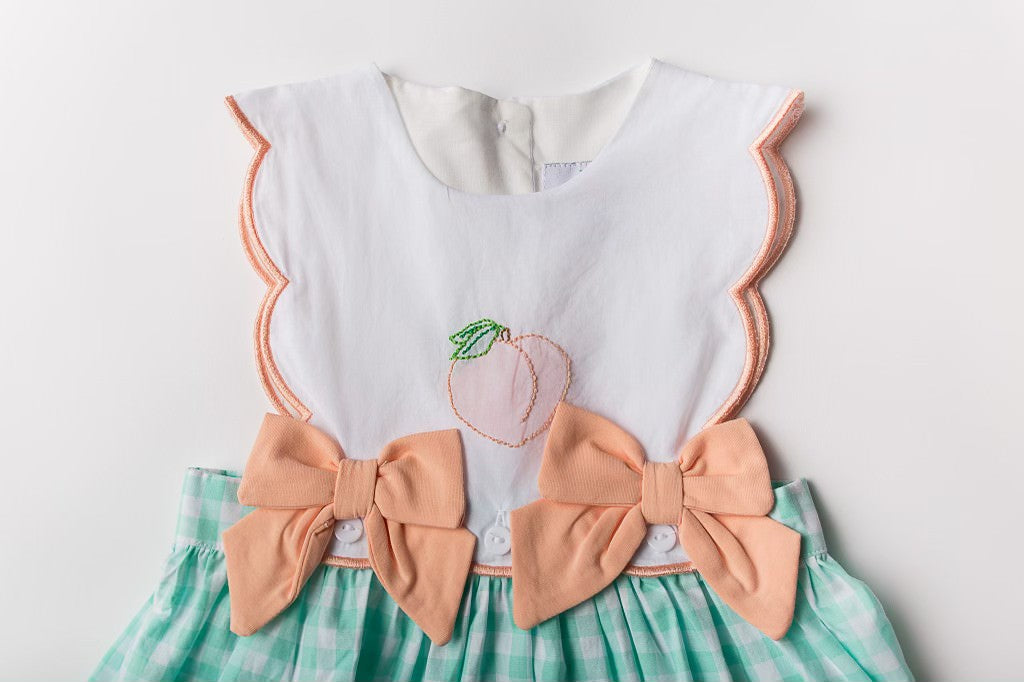 Girl's Peach Dress
